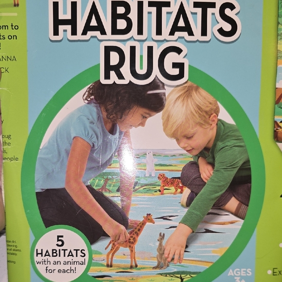 Melissa & Doug Oversized Habitats Rug - Picture 2 of 6